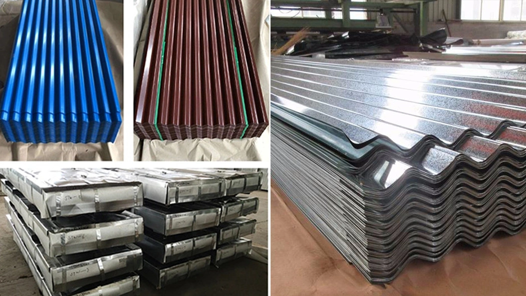 Chinese Factory Supply Galvanized Corrugated Steel Iron Roofing Sheets with Low Price