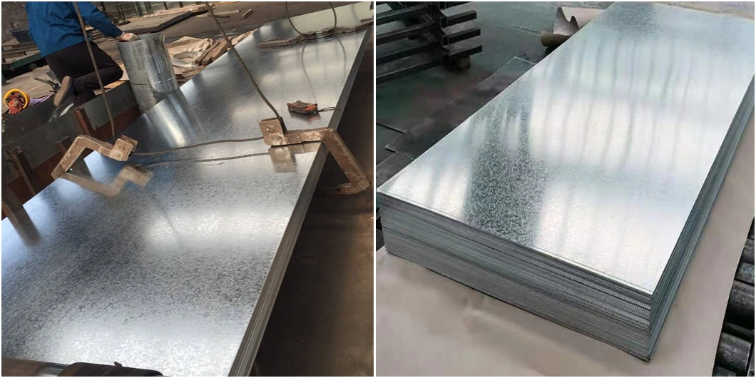 Regular Spangle Dx51d Zinc Coated Z275 Gi Galvanized Steel Sheet